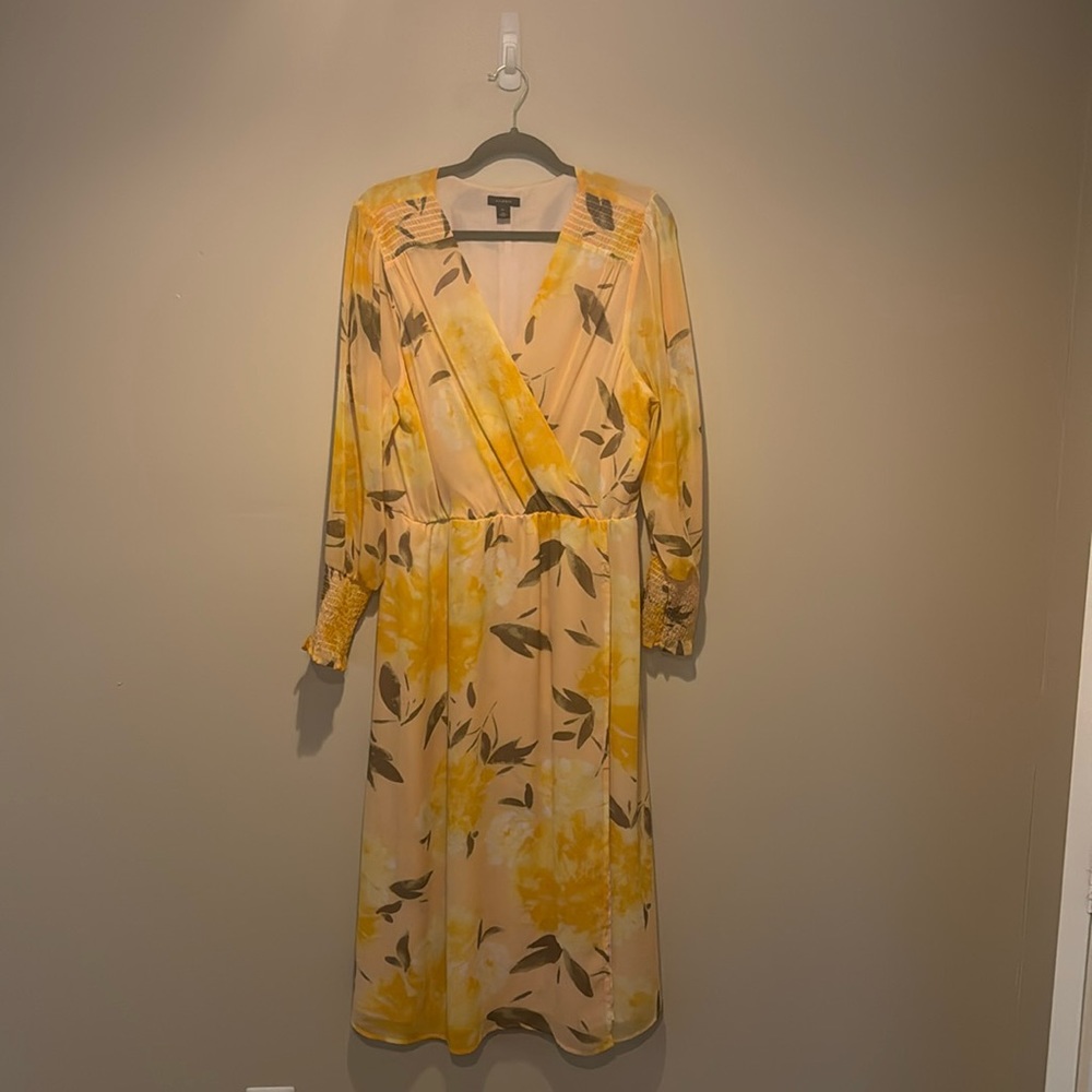 Cheery Yellow And Blush Dress